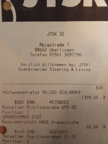 Schlaraffia matratze 200 - schlaraffia,