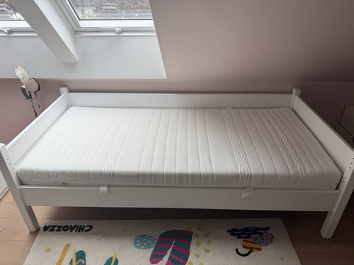 Kinder massivholzbett 90x200cm - massivholzbett,